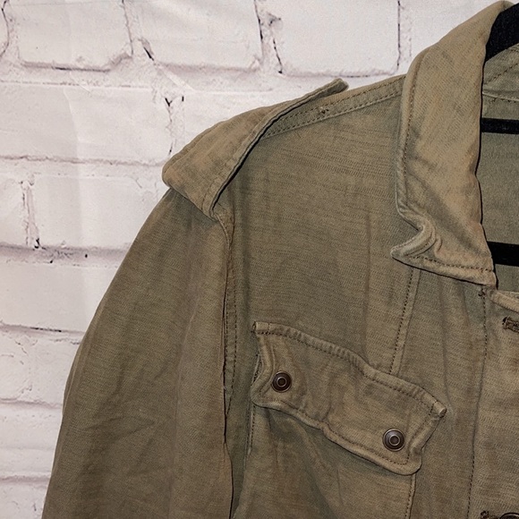 EUC FREE PEOPLE ARMY STYLE JACKET SZ MED - Picture 5 of 11